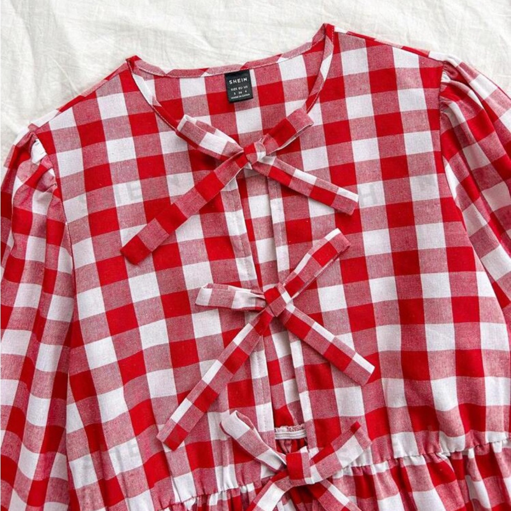 Gingham Top - Picture 4 of 4
